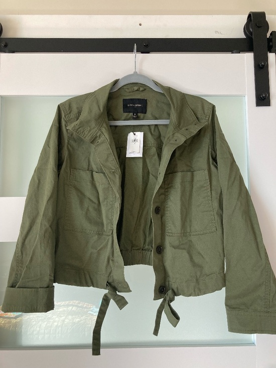 Banana Republic Jackets & Blazers - Banana Republic Twill jacket Green